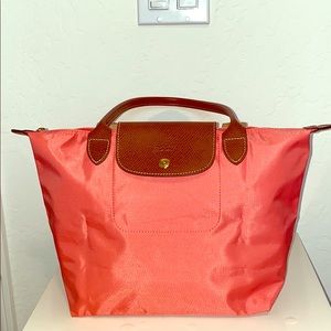 {Longchamp} Small Le Pliage Nylon Shoulder Tote